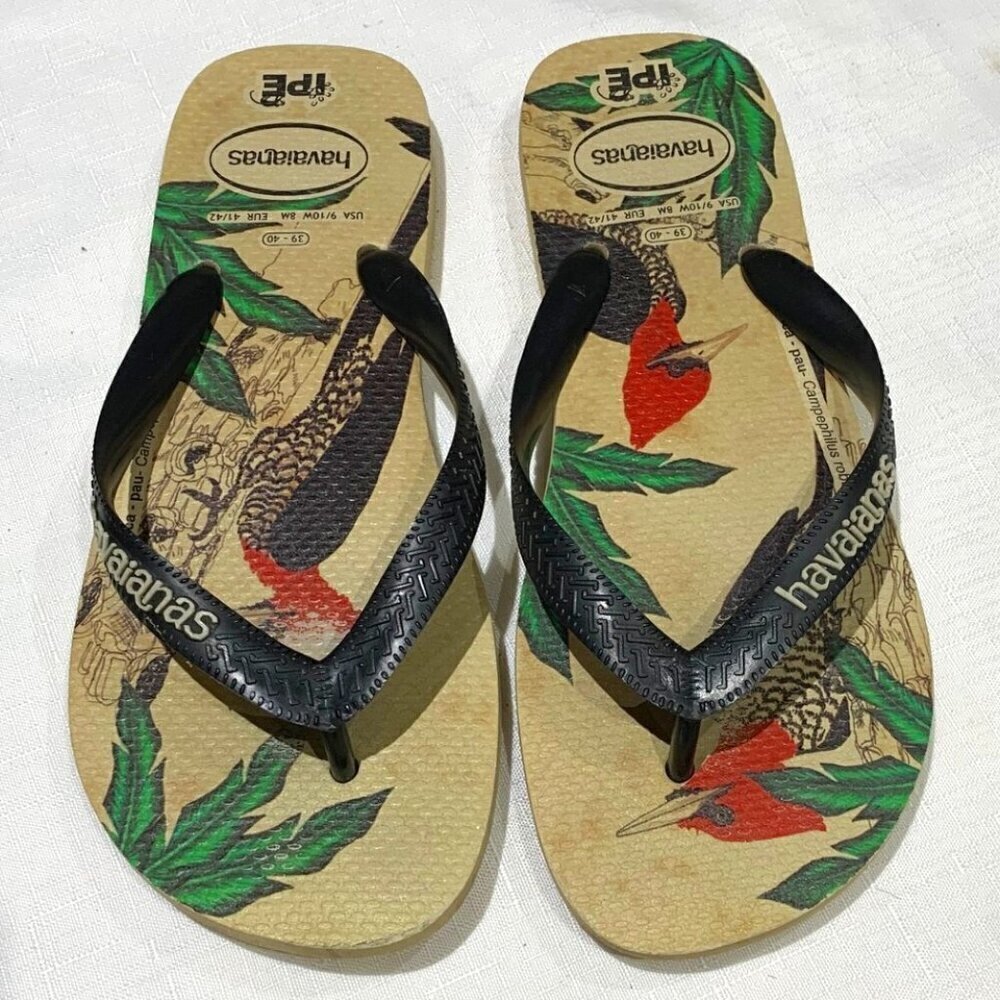Havaianas IPE Flip Flops Sandals Women's Size 9/10 - Picture 6 of 10